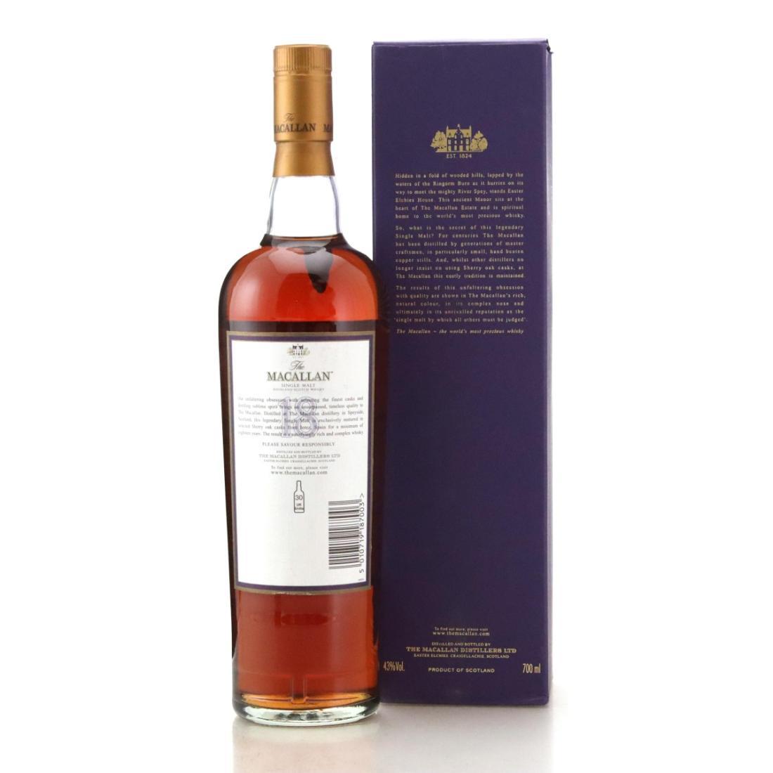 Macallan 1986 18 Year Old