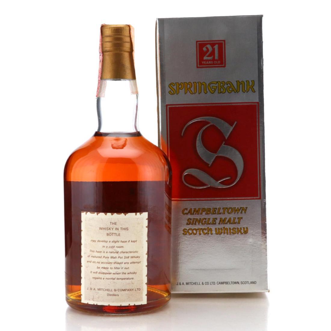 Springbank 21 Year Old - J. Archibald Mitchell
