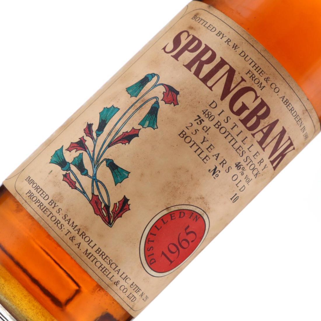 Springbank 1965 25 Year Old
