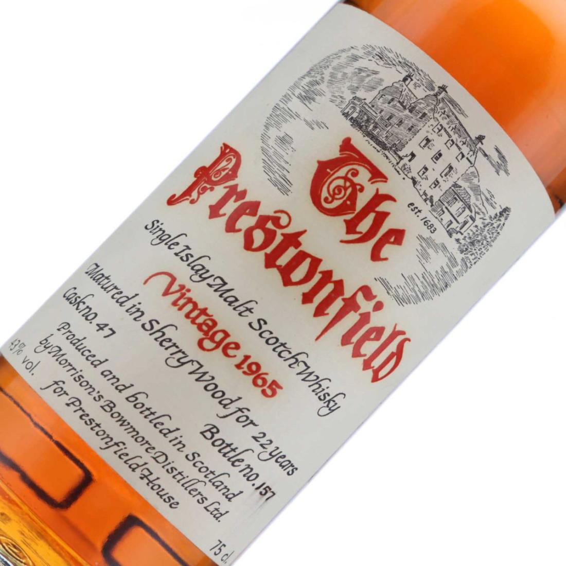 Bowmore 1965 The Prestonfield 22 Year Old