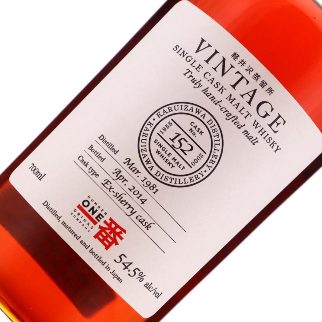 Karuizawa 1981 Vintage Single Cask