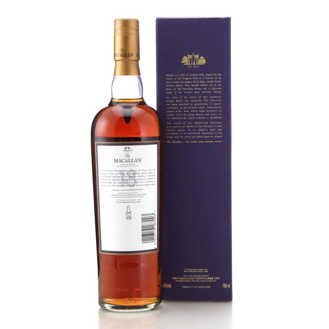 Macallan 1986 18 Year Old