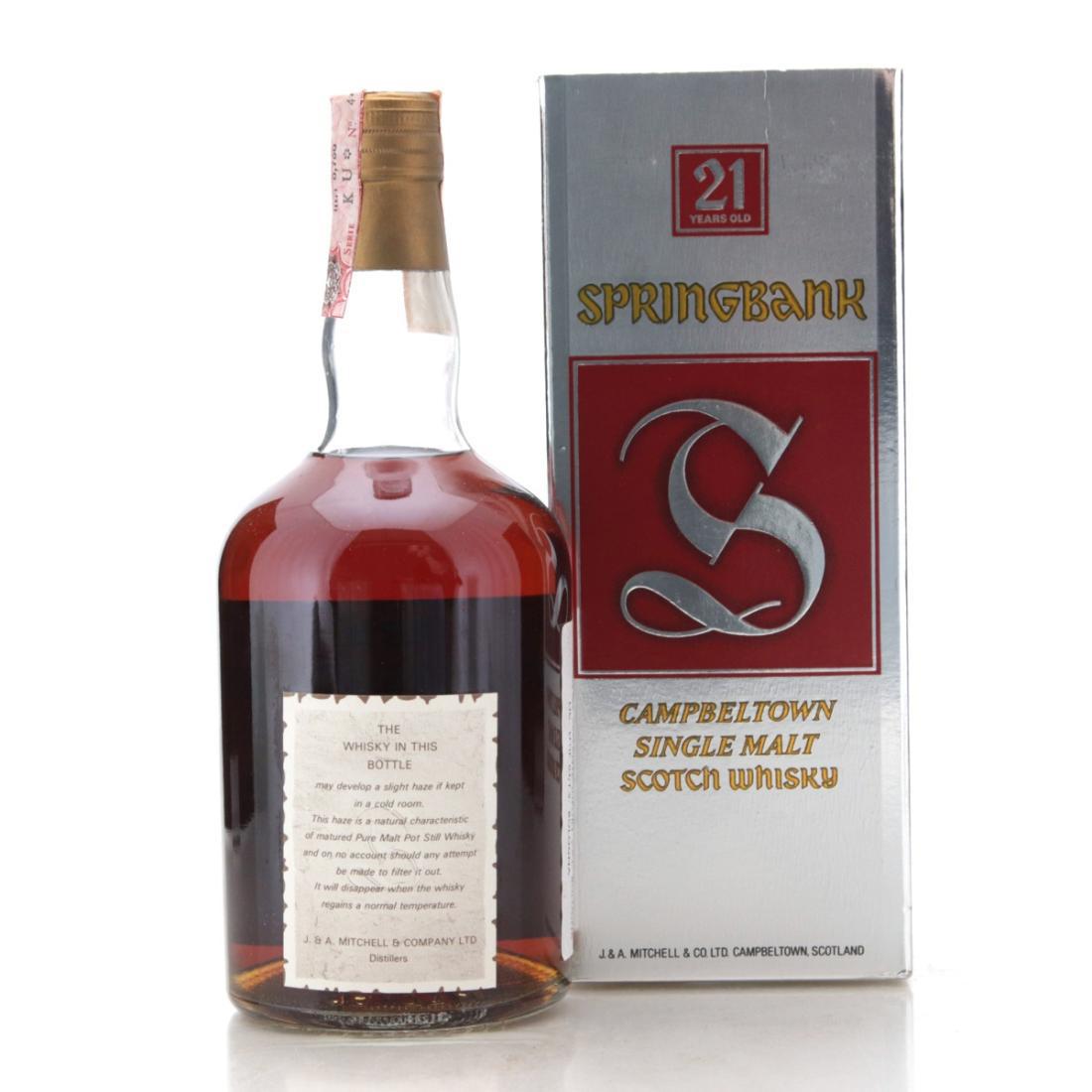 Springbank 21 Year Old - J. Archibald Mitchell