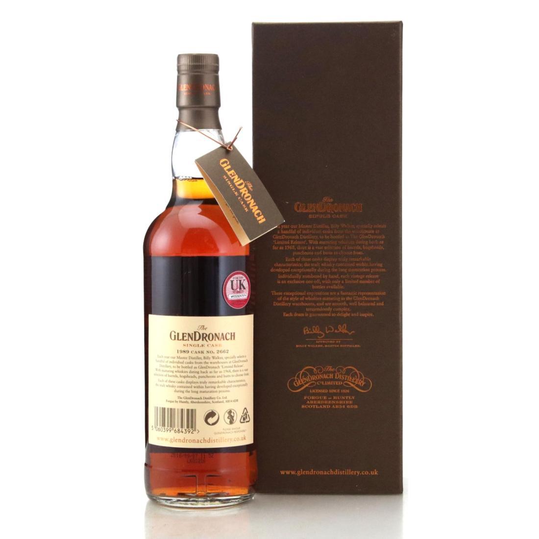 Glendronach 1989 Single Cask 26 Year Old