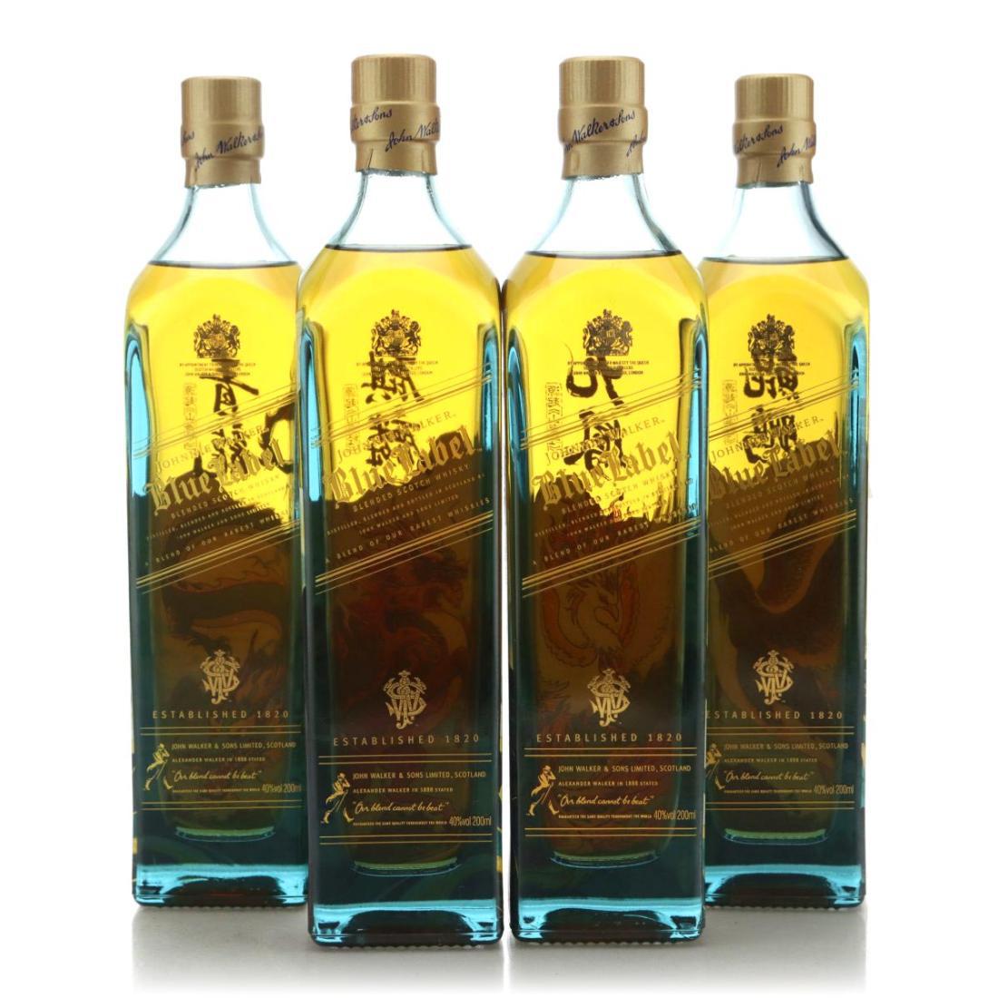 Johnnie Walker Blue Label Dragon Reign & Phoenix Ascent Gift Box