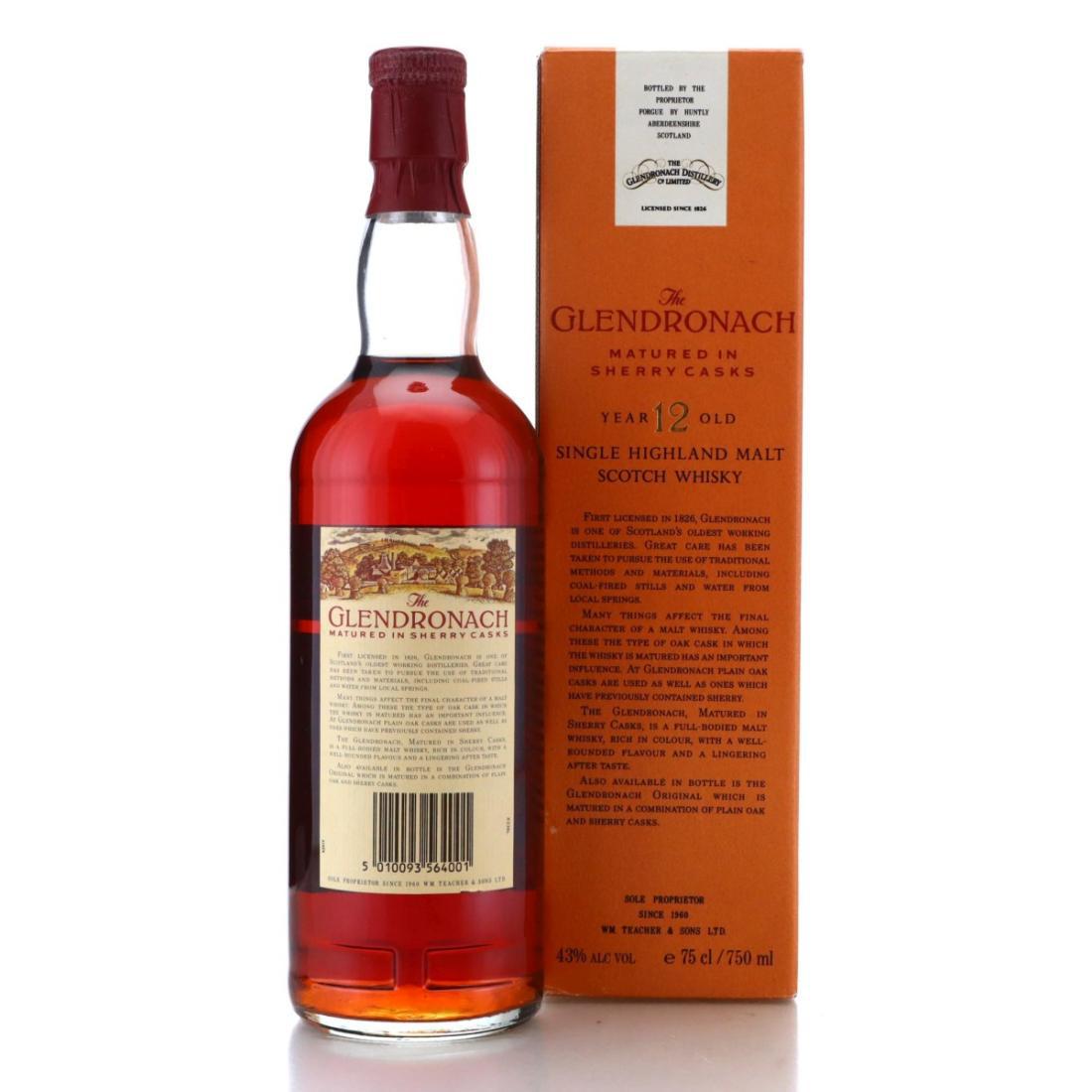 Glendronach 12 Year Old - Wm. Teacher & Sons