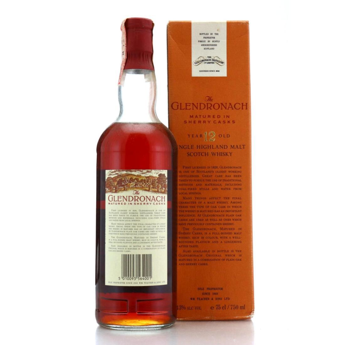 Glendronach 12 Year Old Matured in Sherry Casks