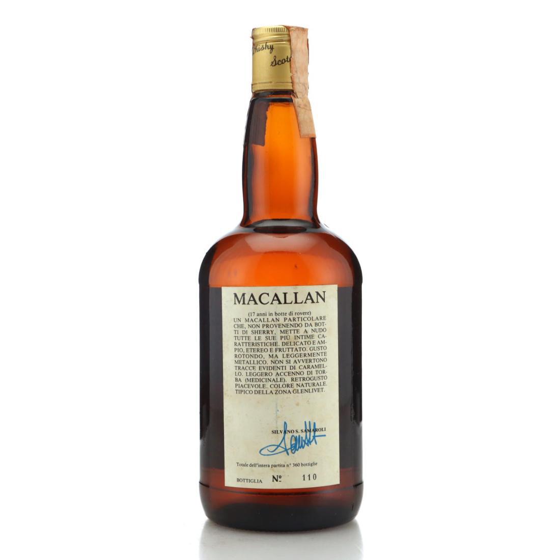 Macallan 1962 17 Year Old