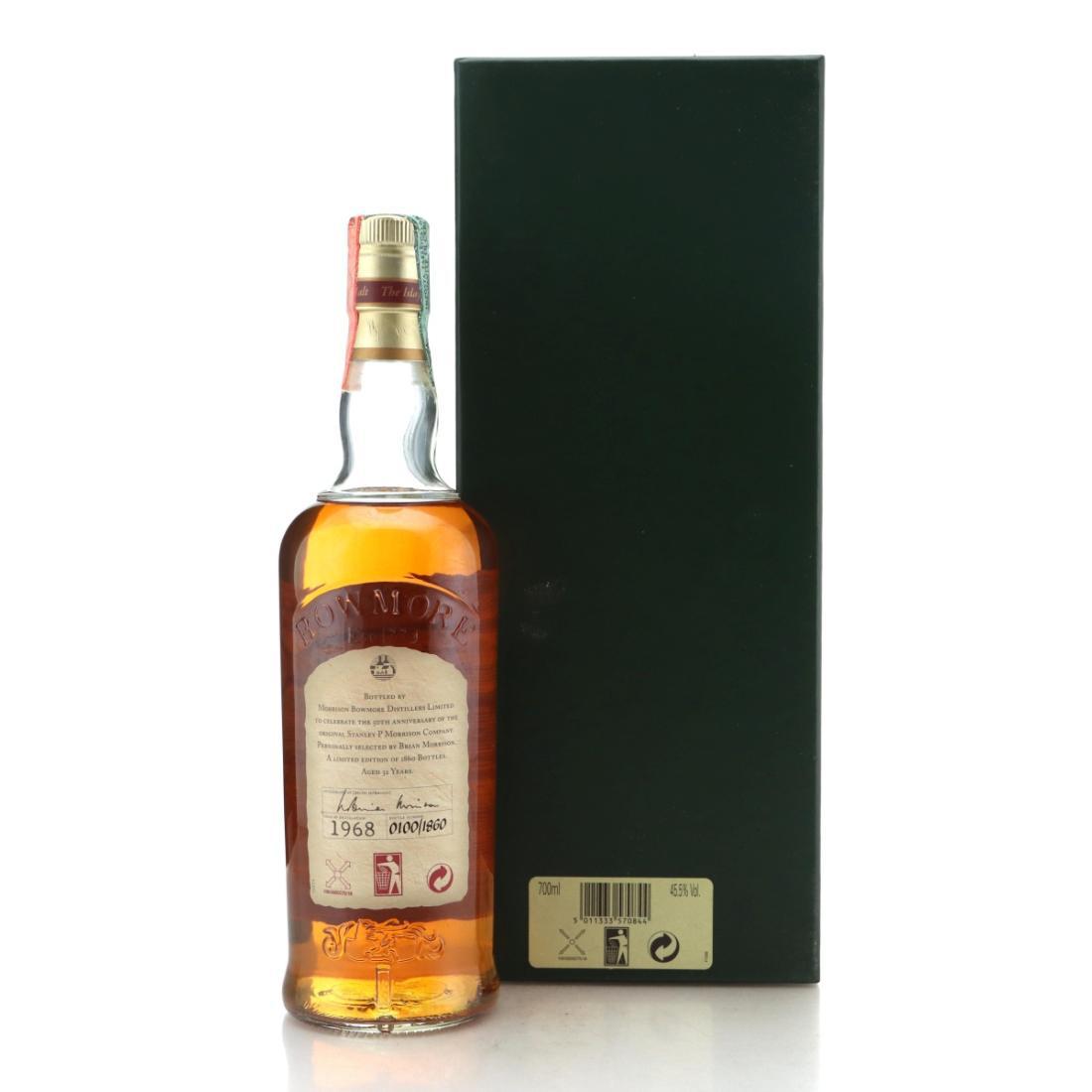 Bowmore 1968 32 Year Old - 50th anniversary of the original Stanley P. Morrison Company