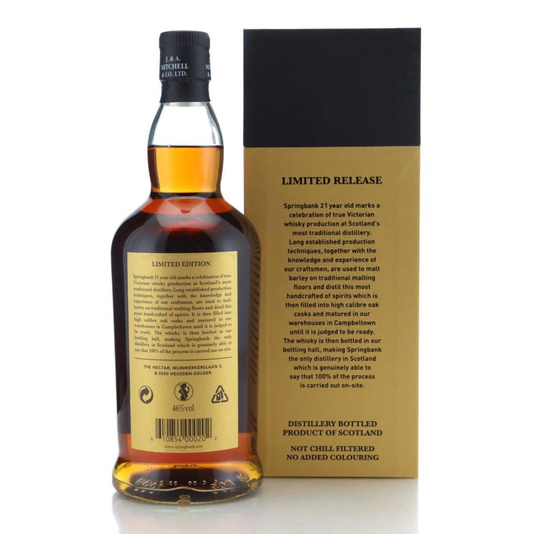 Springbank 21 Year Old