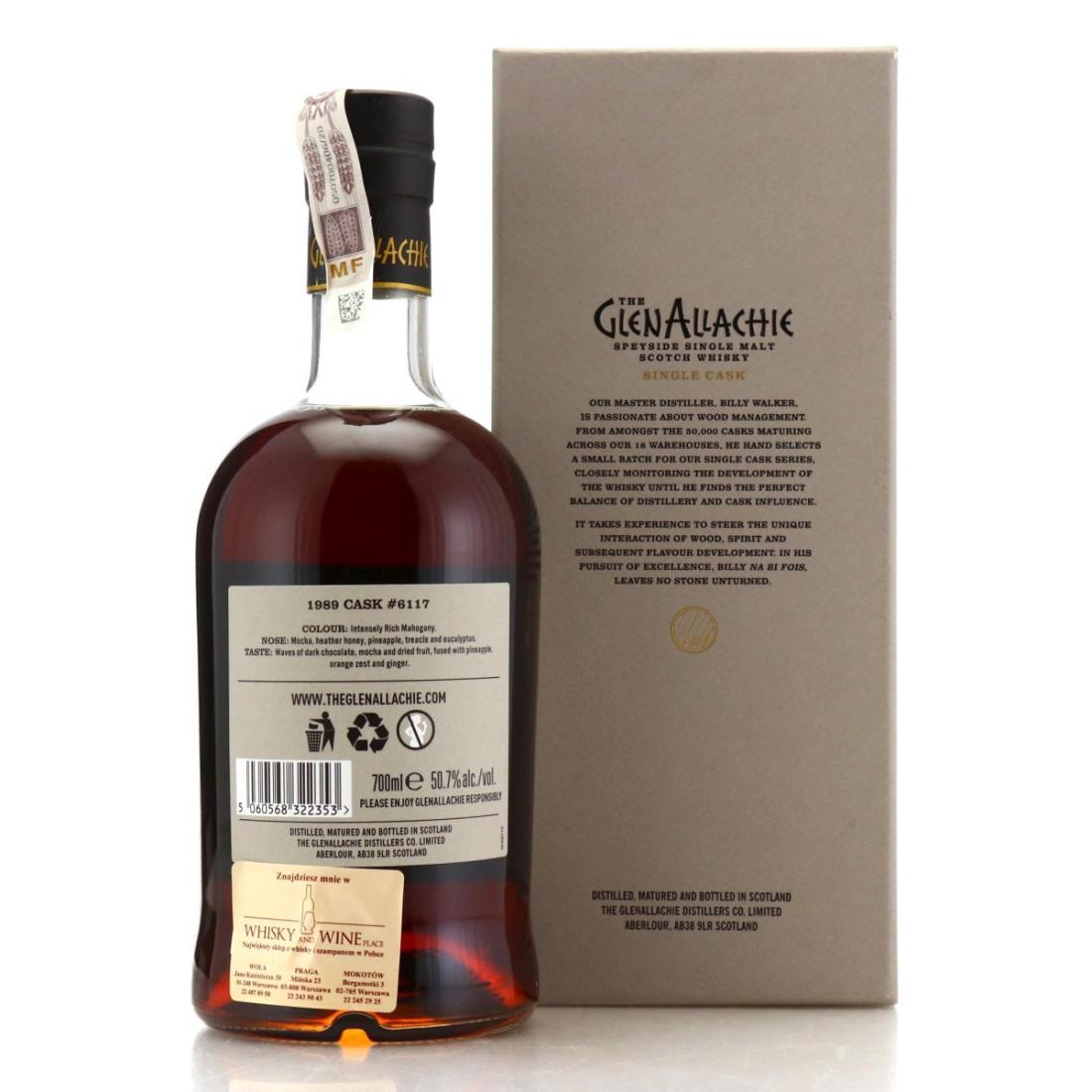 Glenallachie 1989 Single Cask 31 Year Old