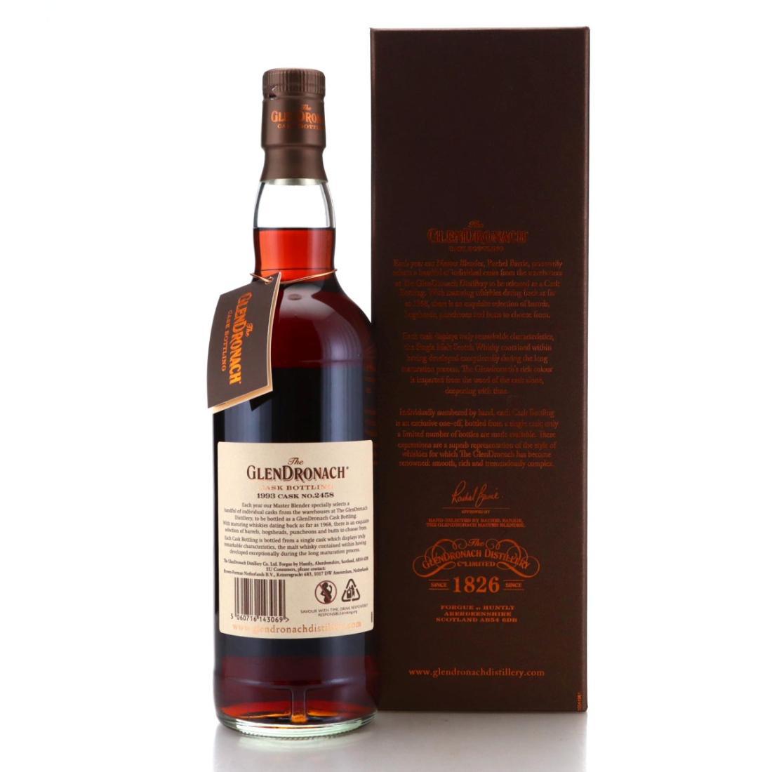 Glendronach 1993 Cask Bottling 28 Year Old