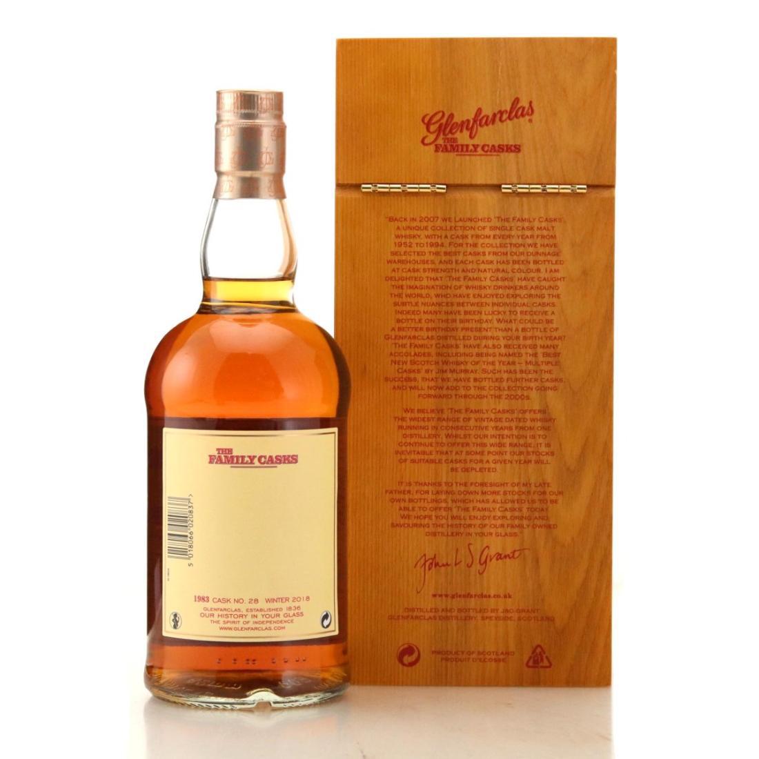 Glenfarclas 1983 Family Casks Winter 2018