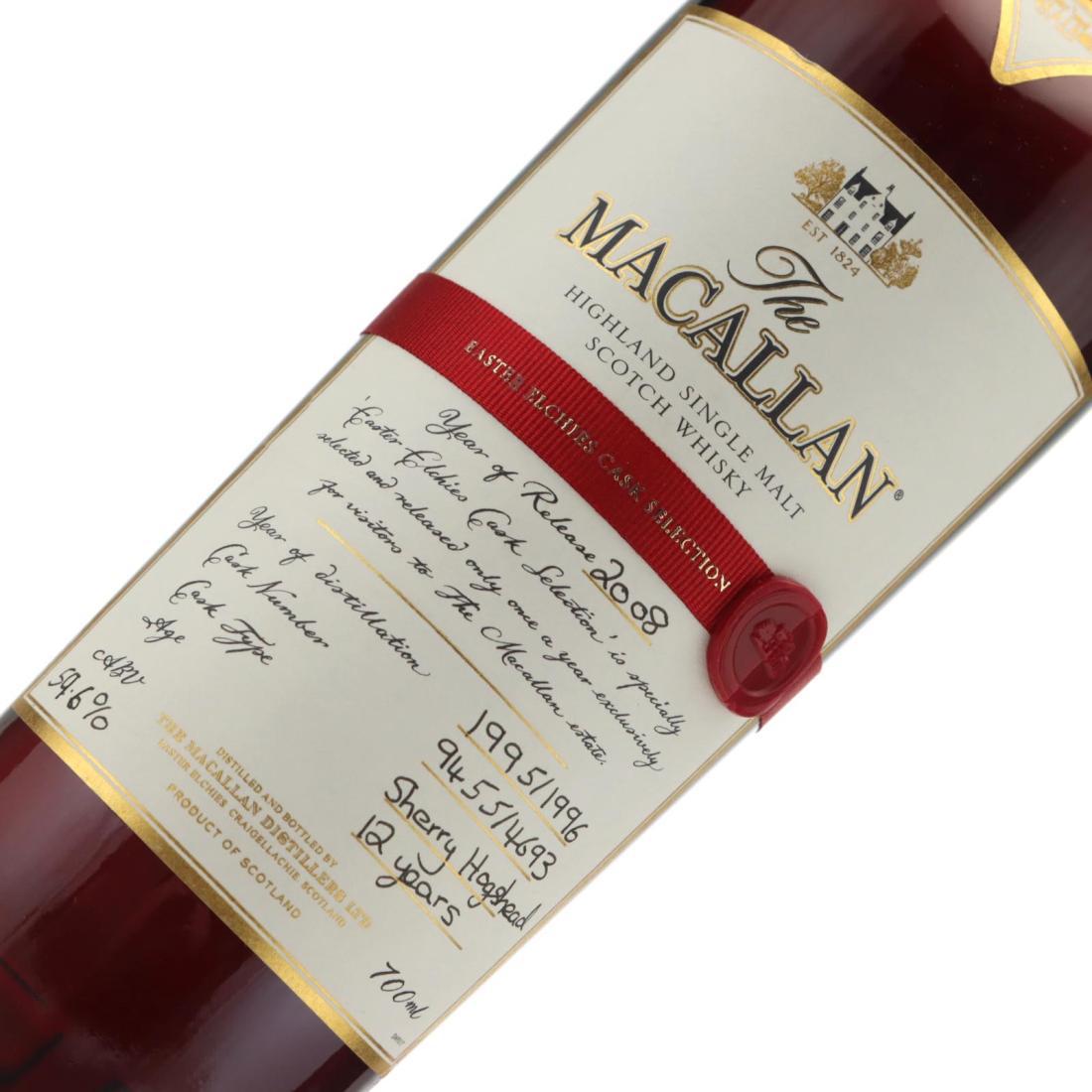 Macallan 1995/1996 Easter Elchies Cask Selection 12 year Old