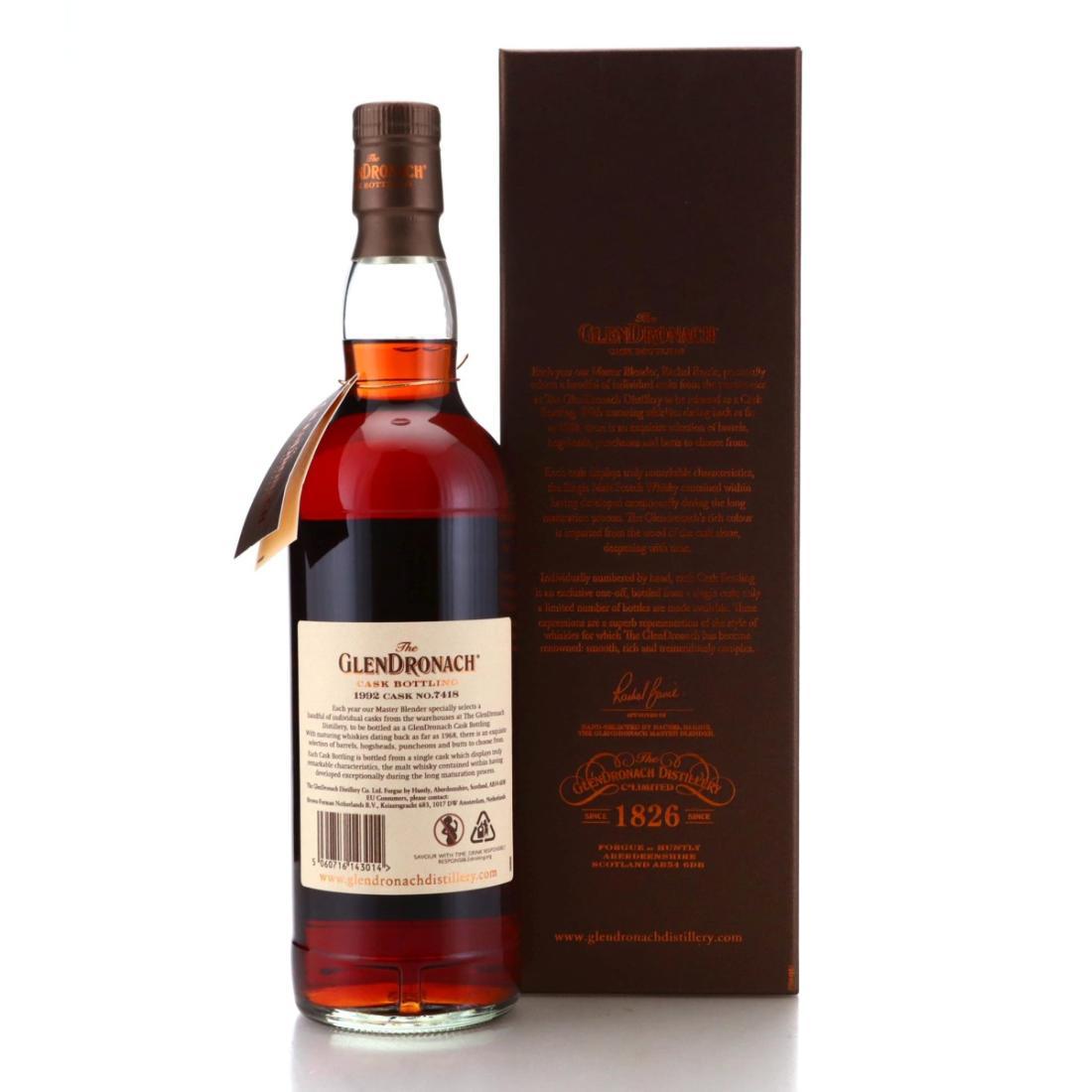 Glendronach 1992 Cask Bottling 28 Year Old