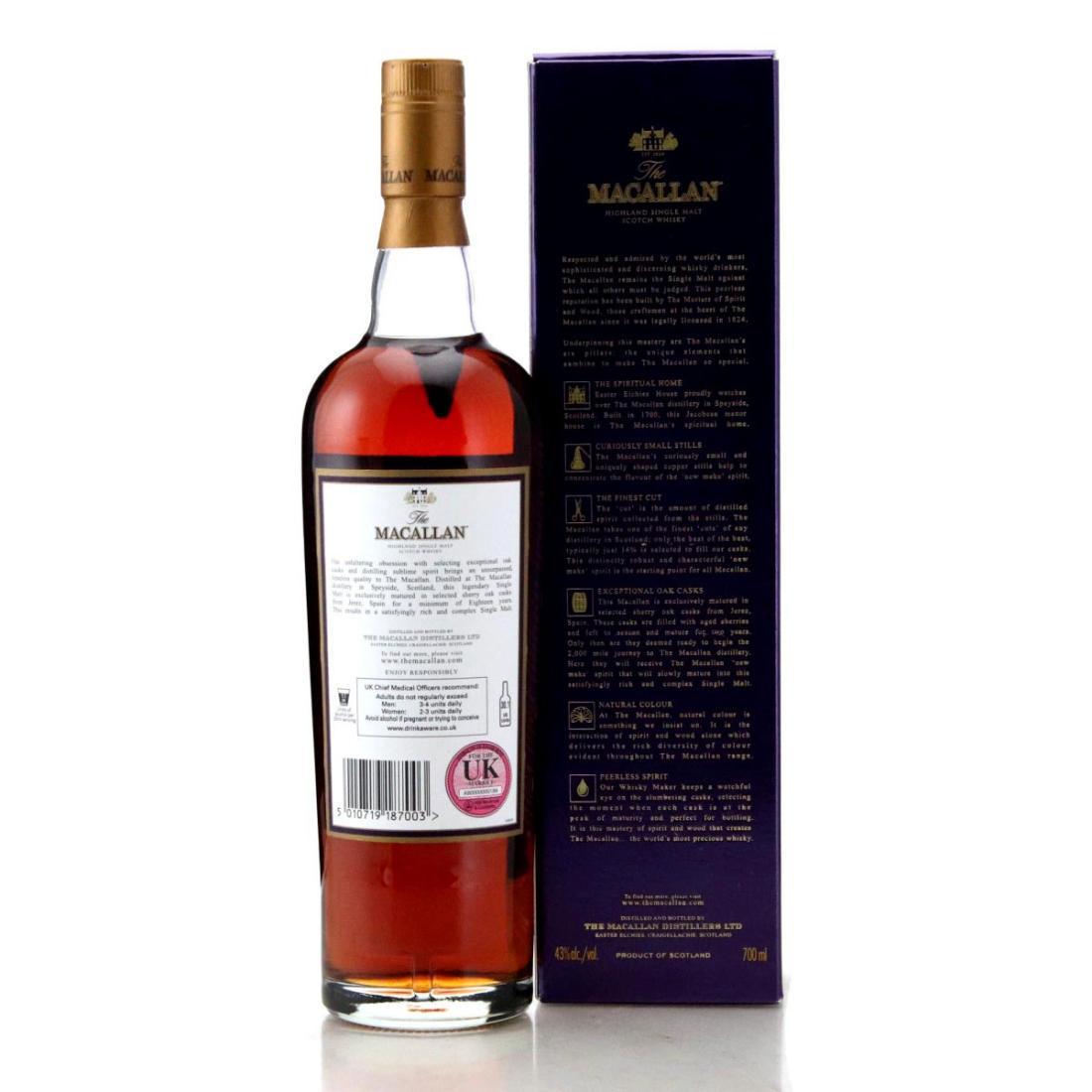 Macallan 1990 18 Year Old