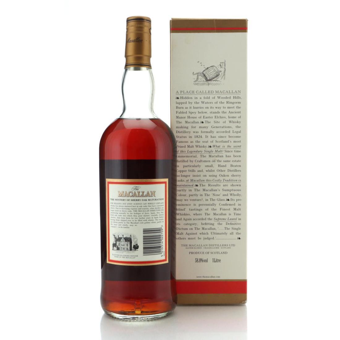 Macallan Cask Strength 10 Year Old Litre