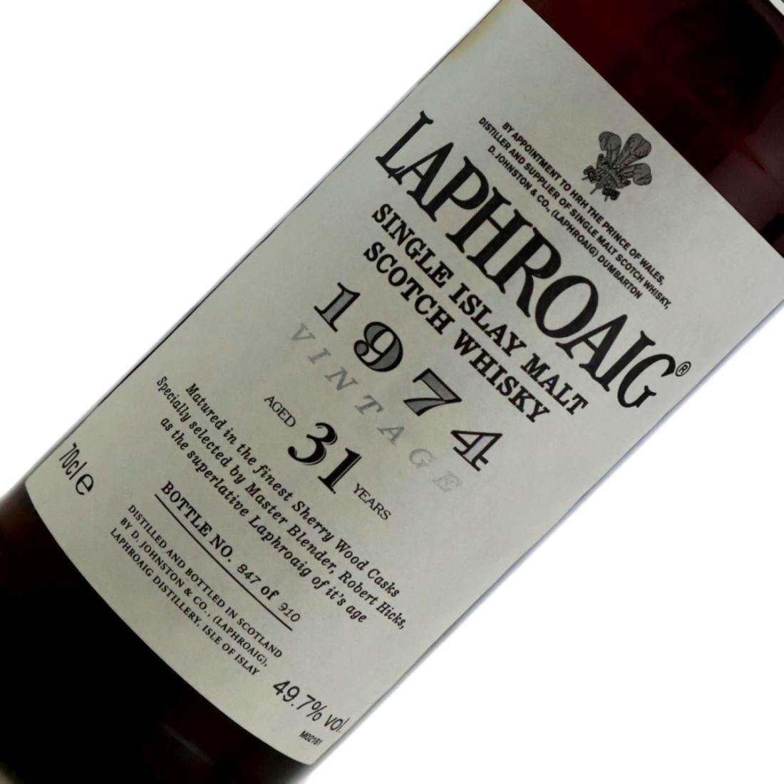 Laphroaig 1974 Vintage 31 Year Old
