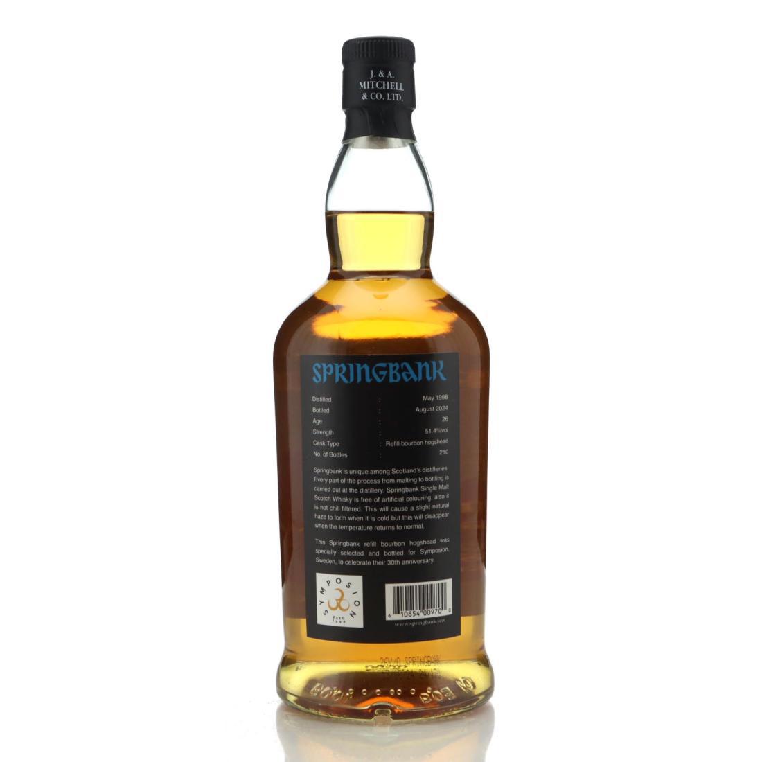 Springbank 1998 26 Year Old