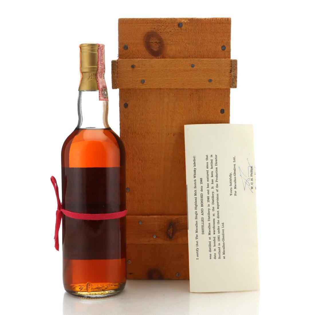 Macallan 1940 Red Ribbon
