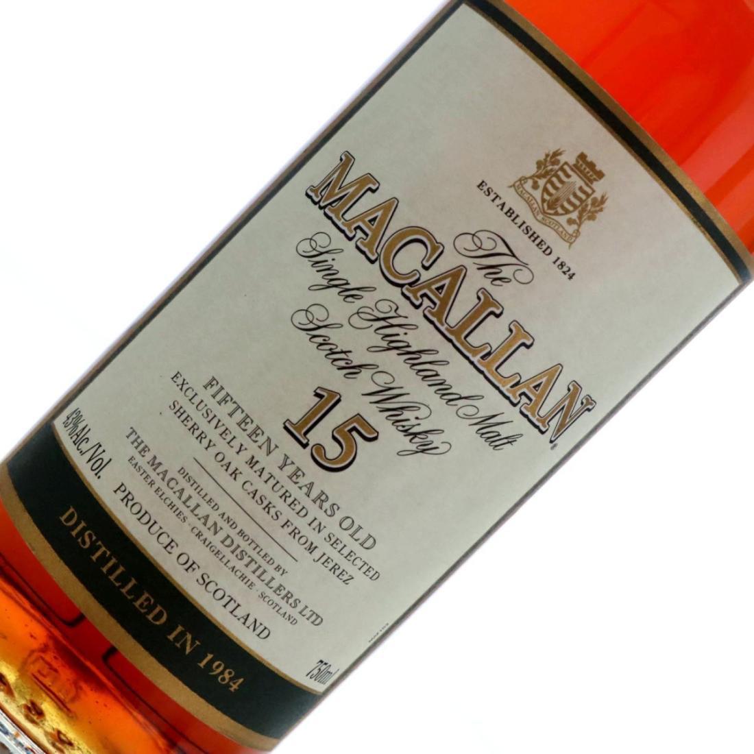 Macallan 1984 15 Year Old