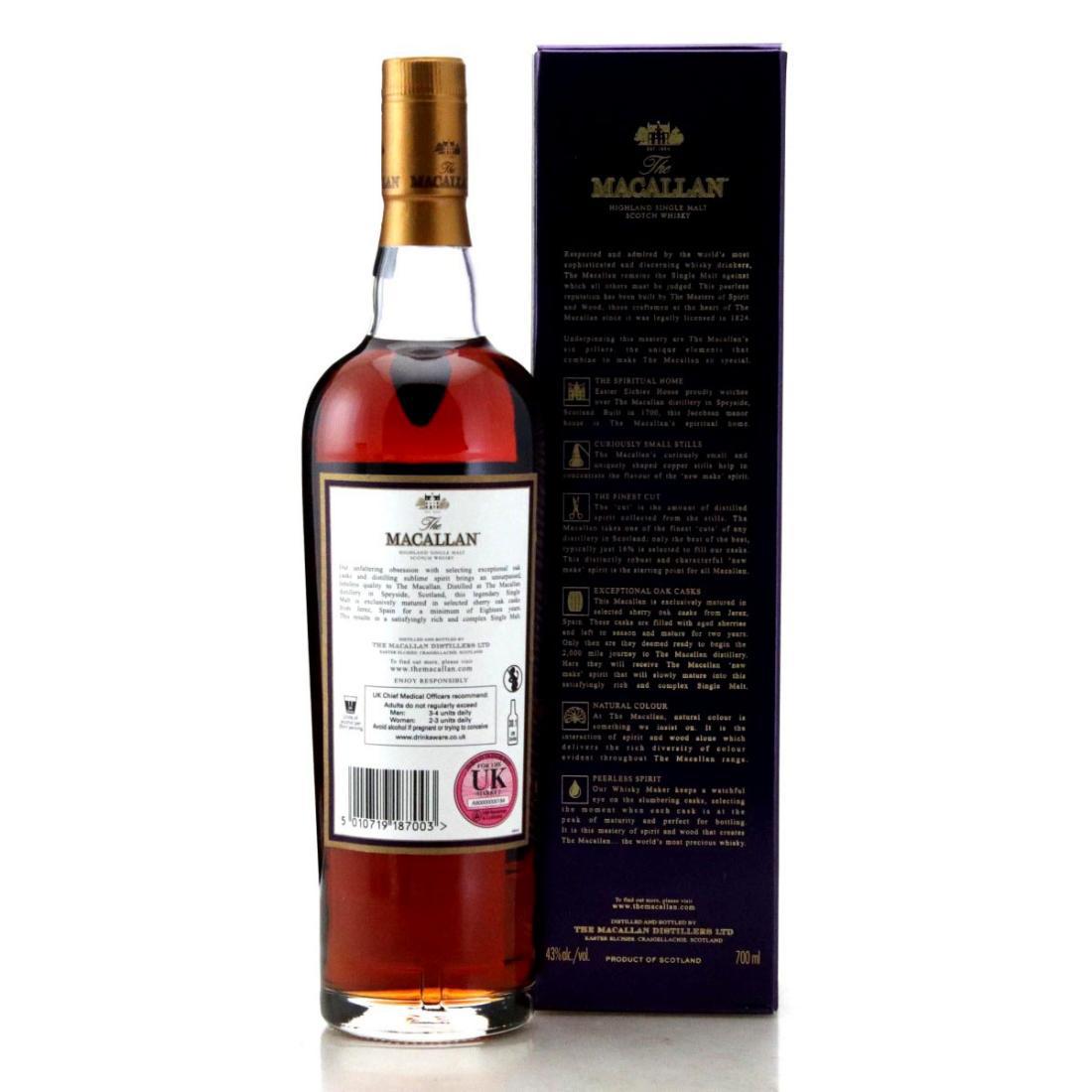 Macallan 1993 18 Year Old