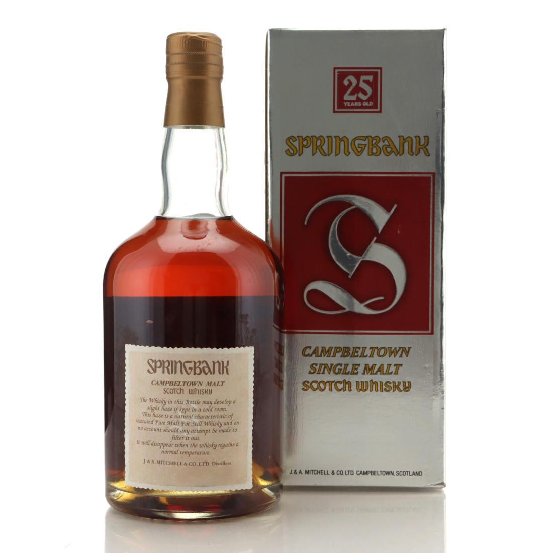 Springbank 25 Year Old - J. Archibald Mitchell