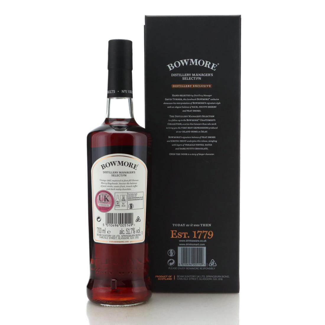 Bowmore 1997 Distillery Manager's Selection