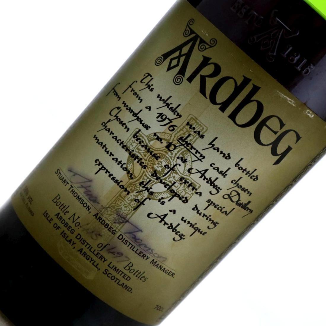 Ardbeg 1976 Single Cask - Manager's Choice