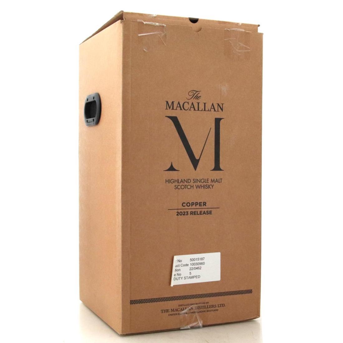 Macallan M Copper 2023 Release - Lalique Decanter