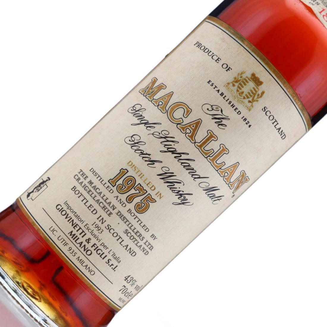 Macallan 1975 18 Year Old