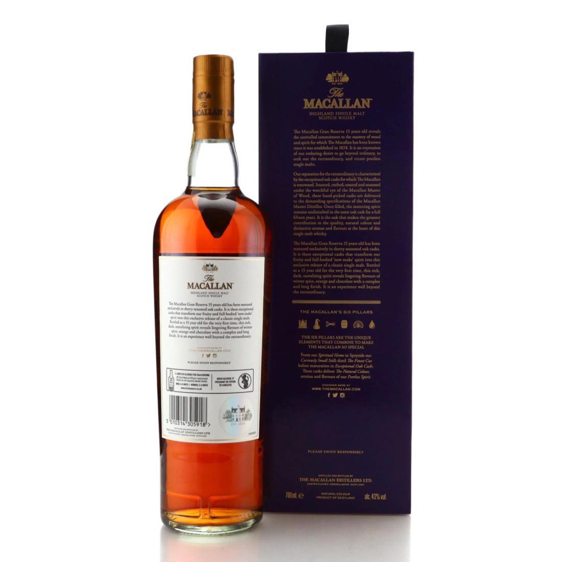 Macallan Gran Reserva 15 Year Old