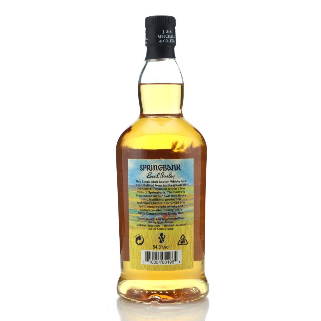 Springbank 1999 Local Barley 16 Year Old