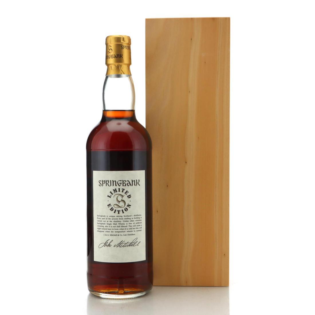 Springbank 35 Year Old Millennium Limited Edition