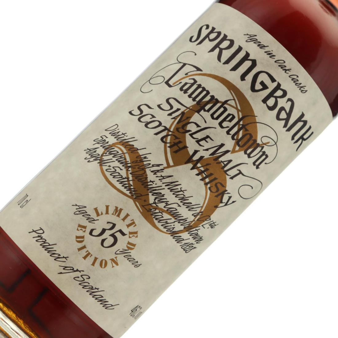 Springbank 35 Year Old Millennium Limited Edition
