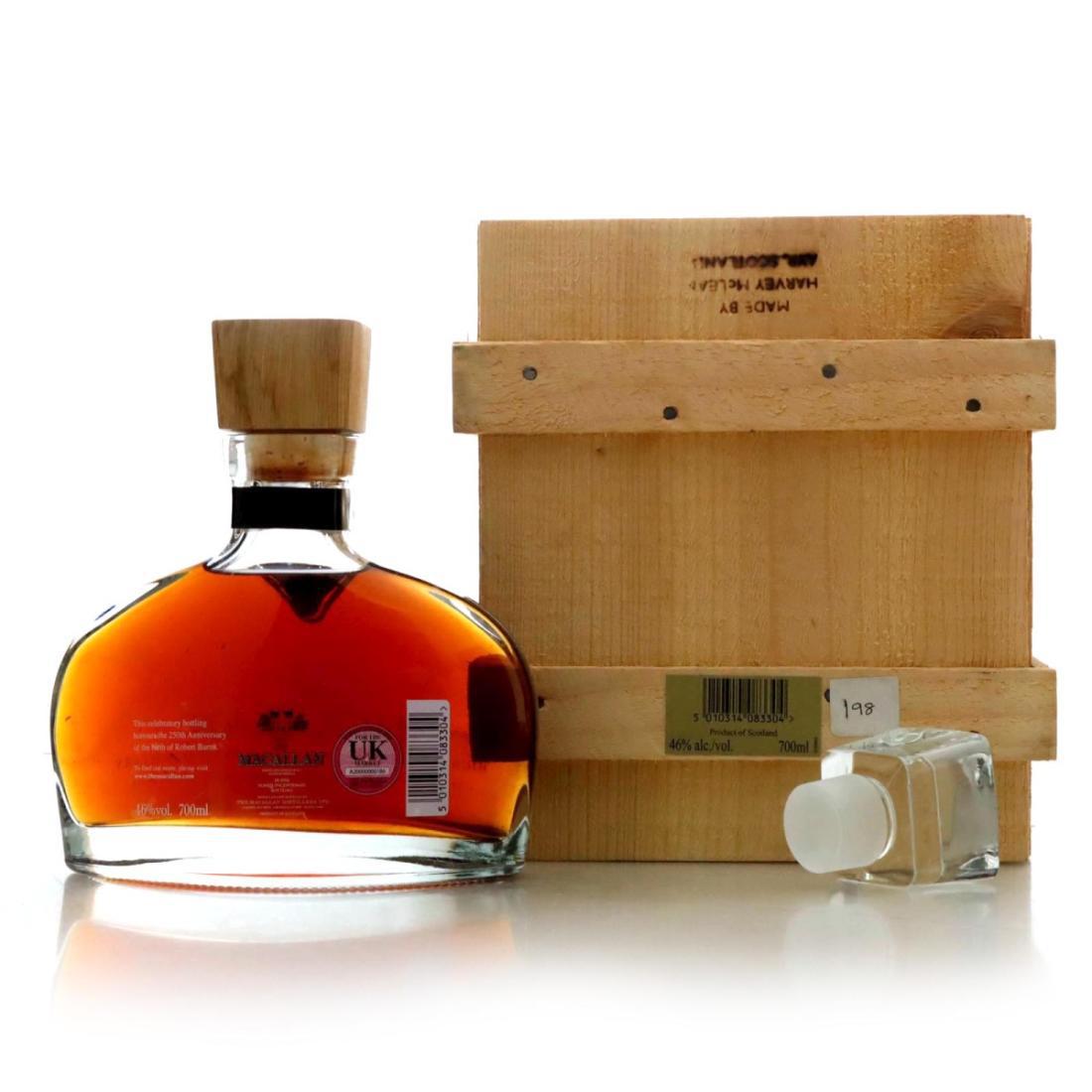 Macallan Robert Burns Semiquincentenary Bottling