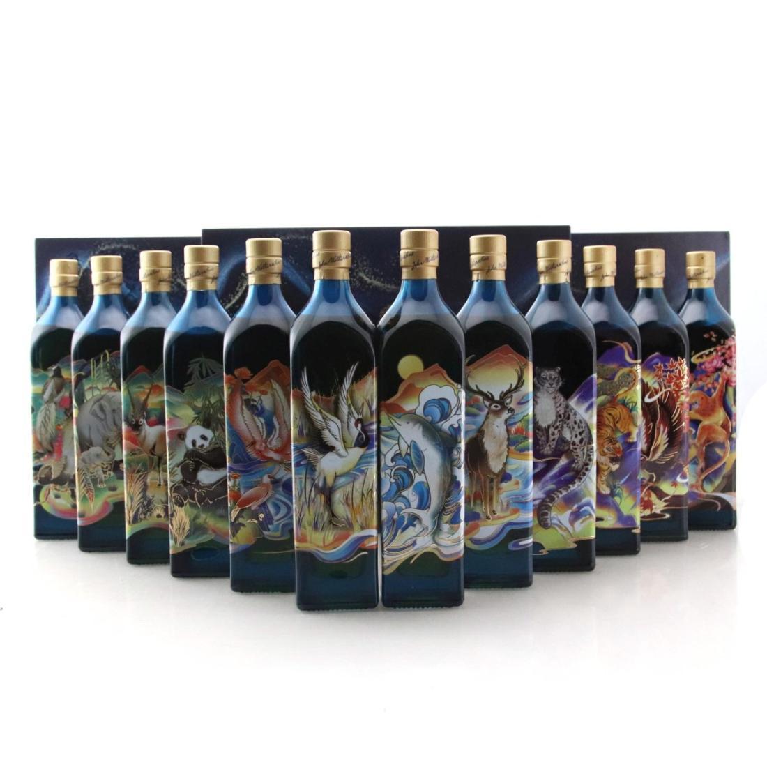 Johnnie Walker Blue Label Rare Animals Collection 12 x 20cl / Case