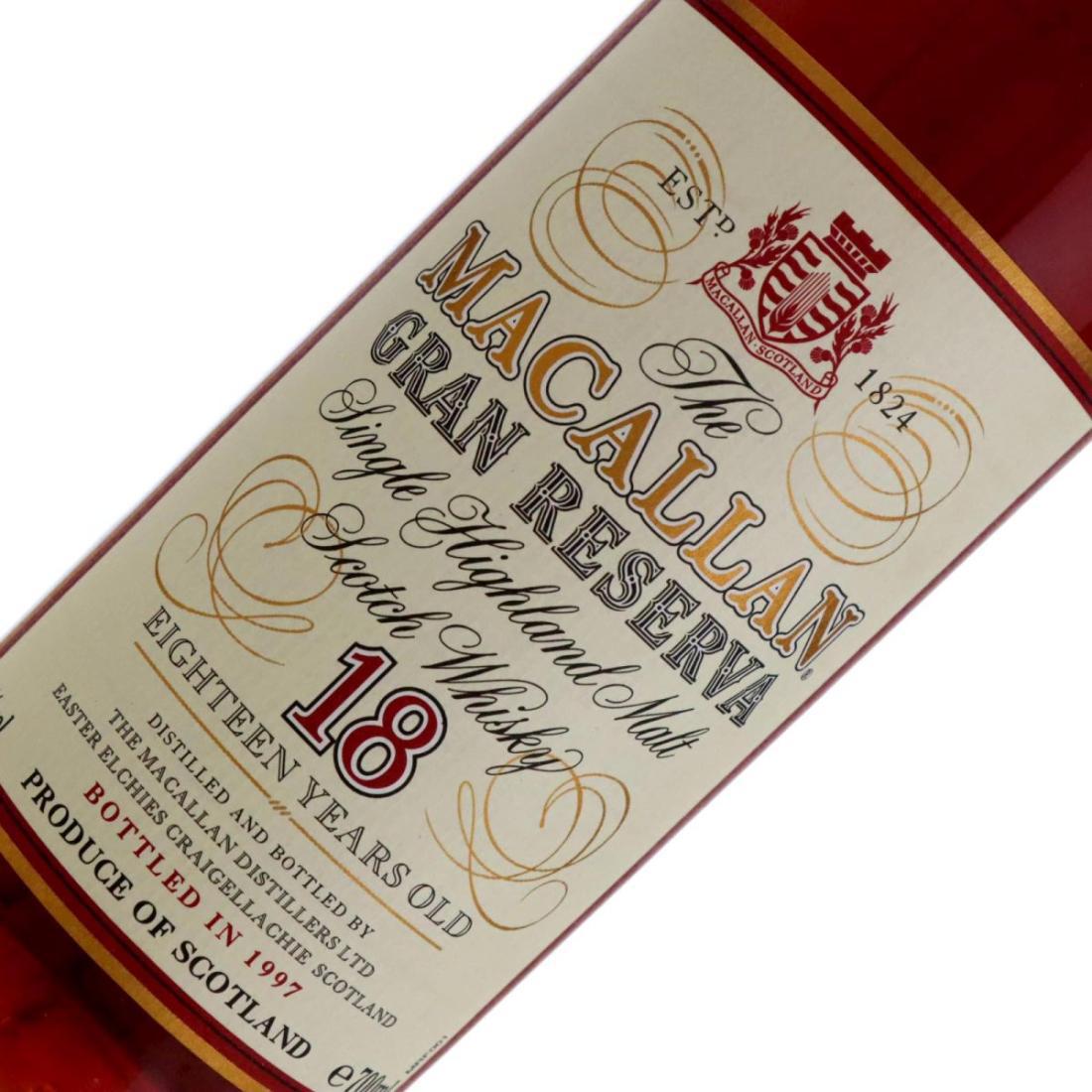 Macallan 1979 Gran Reserva 18 Year Old