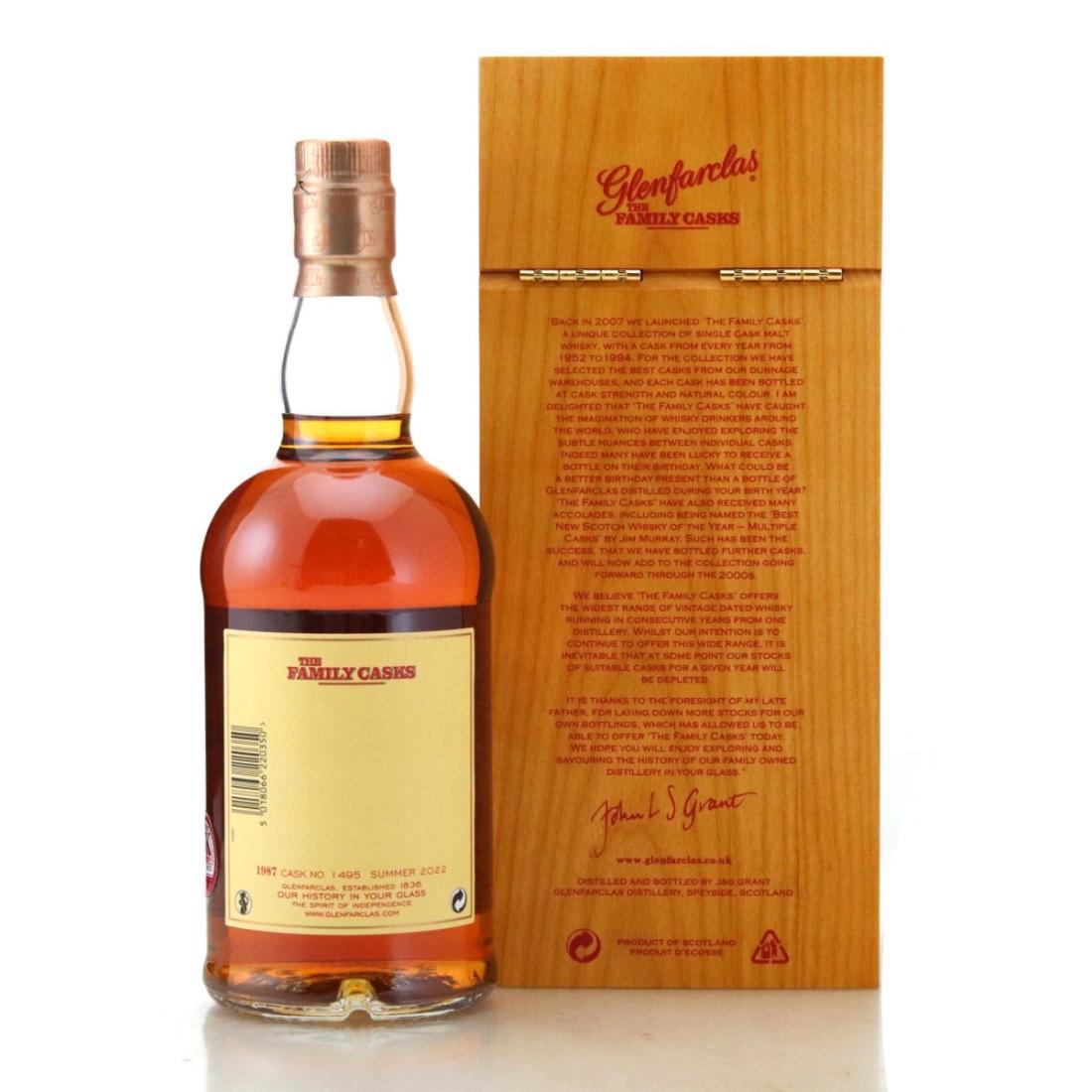 Glenfarclas 1987 The Family Casks Summer 2022