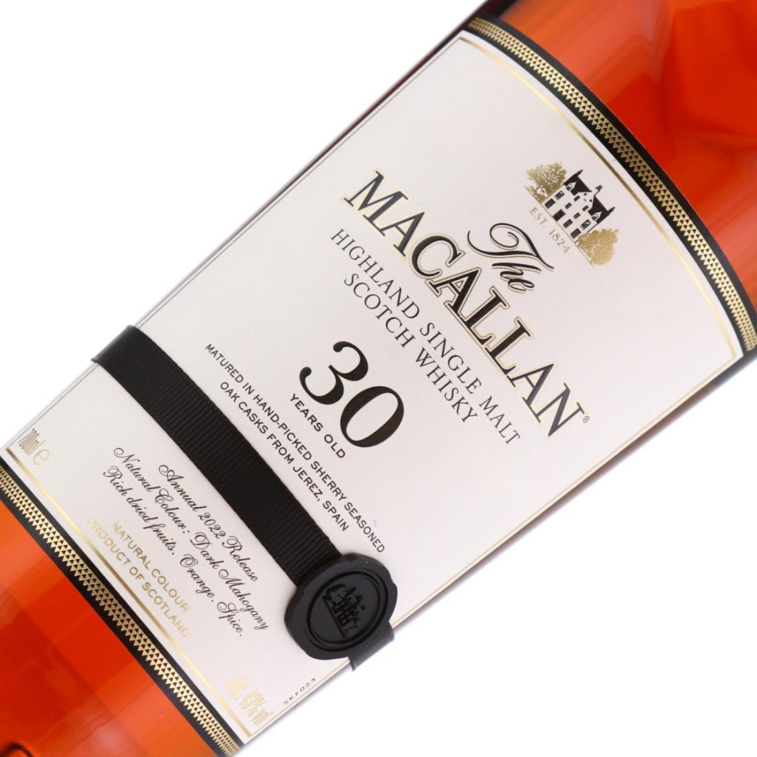 Macallan 30 Year Old Annual 2022 Release