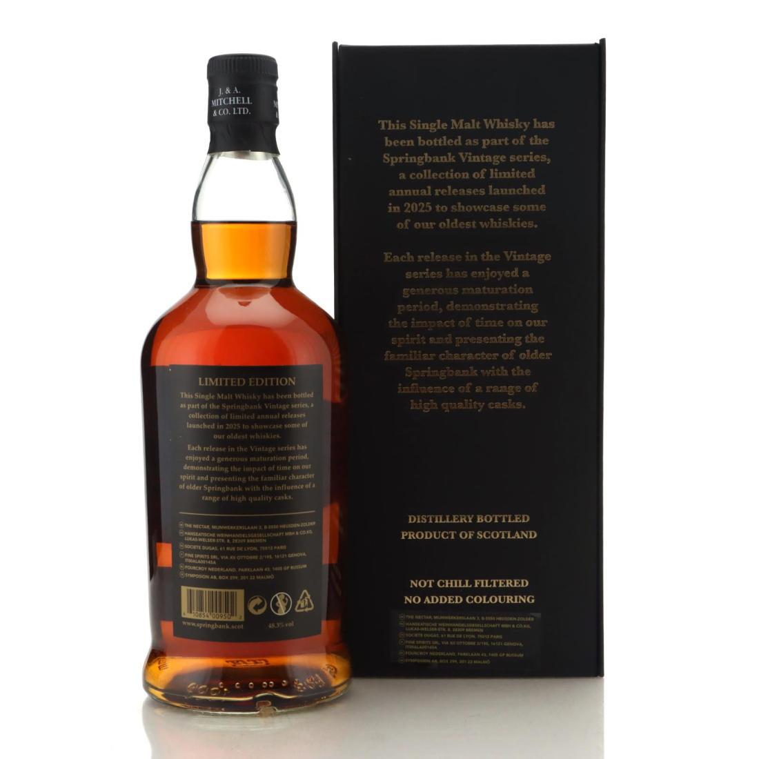 Springbank 1998 Vintage