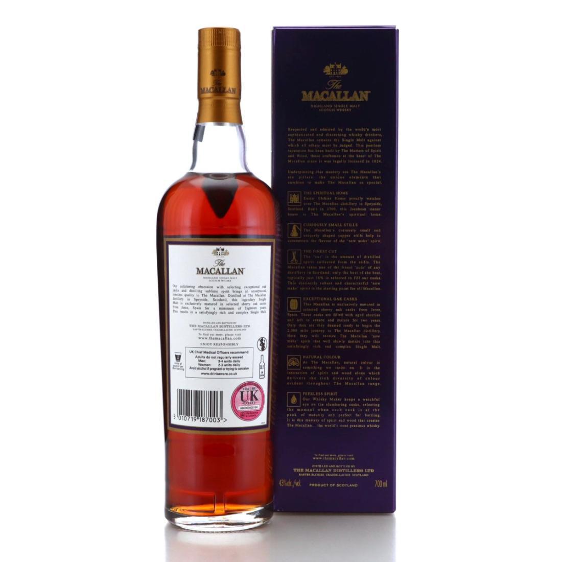 Macallan 1993 18 Year Old