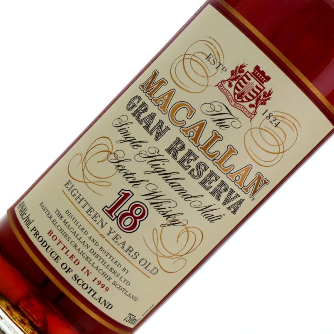 Macallan 1980 Gran Reserva 18 Year Old