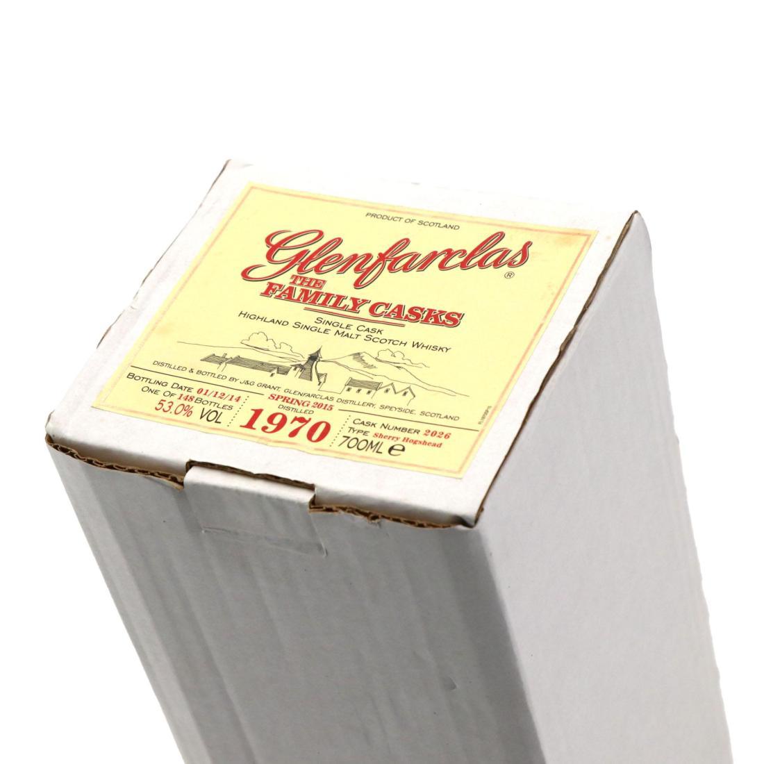 Glenfarclas 1970 Family Cask #2026 / Spring 2015