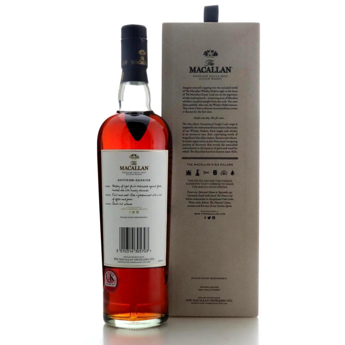 Macallan 2005 Exceptional Single Cask 2017/ESB-5234/09
