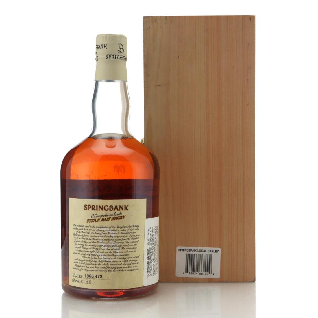 Springbank 1966 'Local Barley'