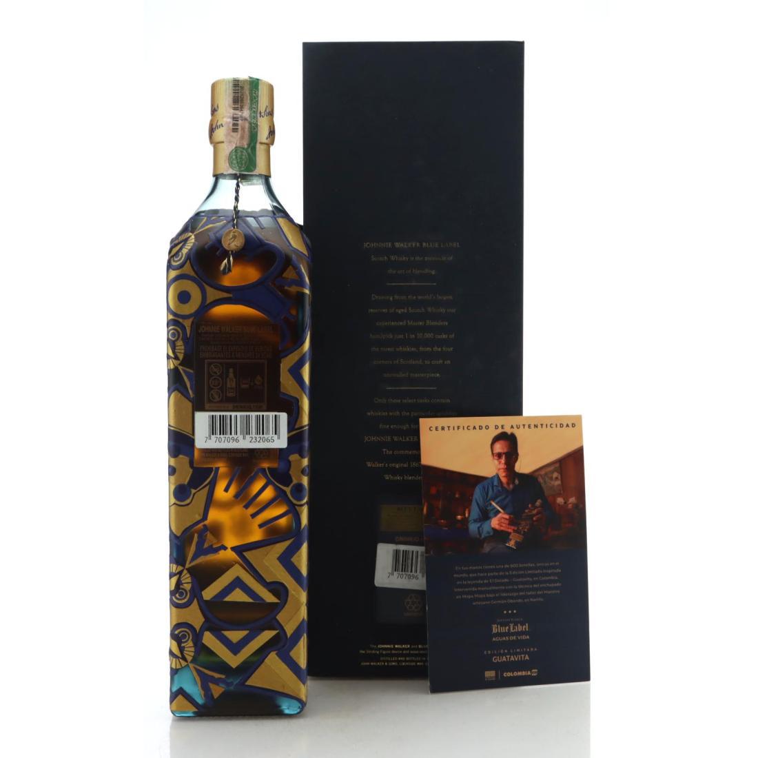 Johnnie Walker Blue Label Edición Limitada Guatavita - Colombia
