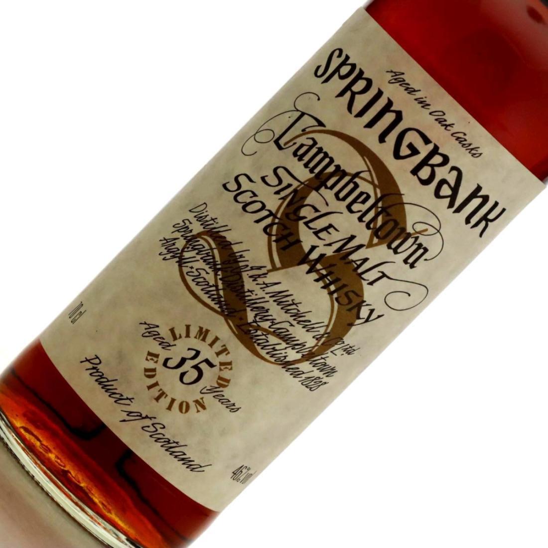 Springbank 35 Year Old Millennium Limited Edition