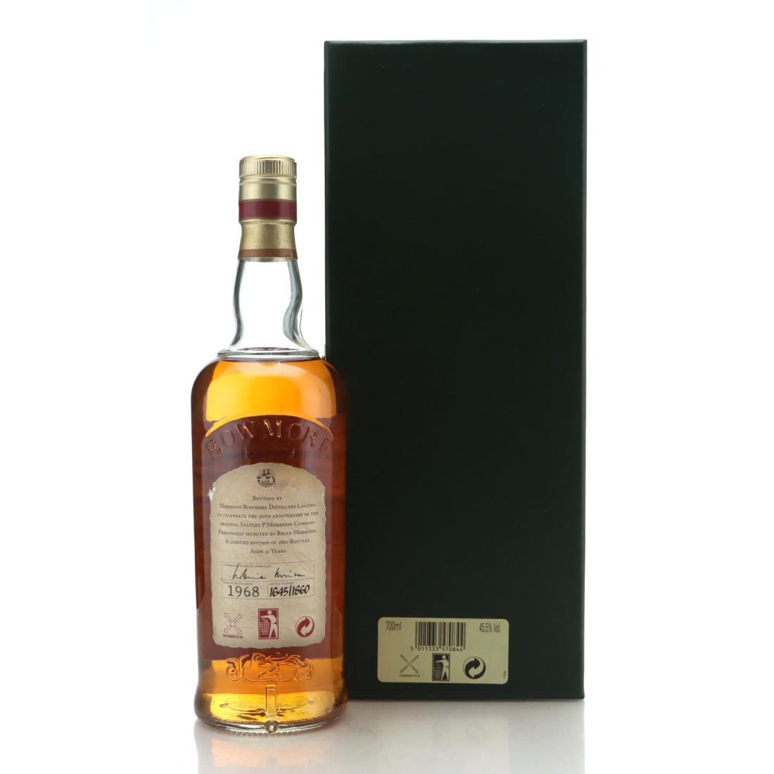 Bowmore 1968 32 Year Old - 50th anniversary of the original Stanley P. Morrison Company