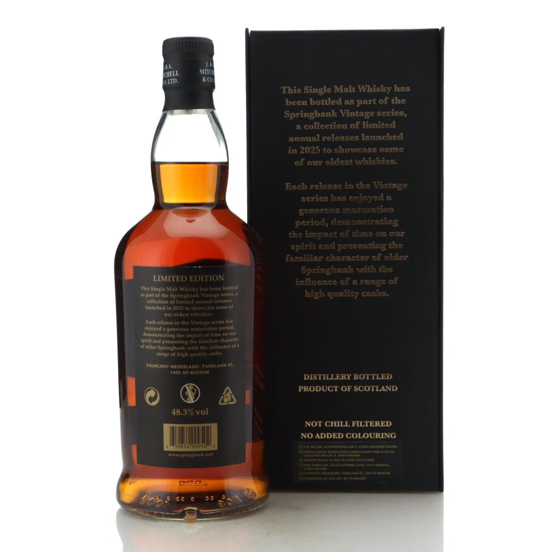 Springbank 1998 Vintage